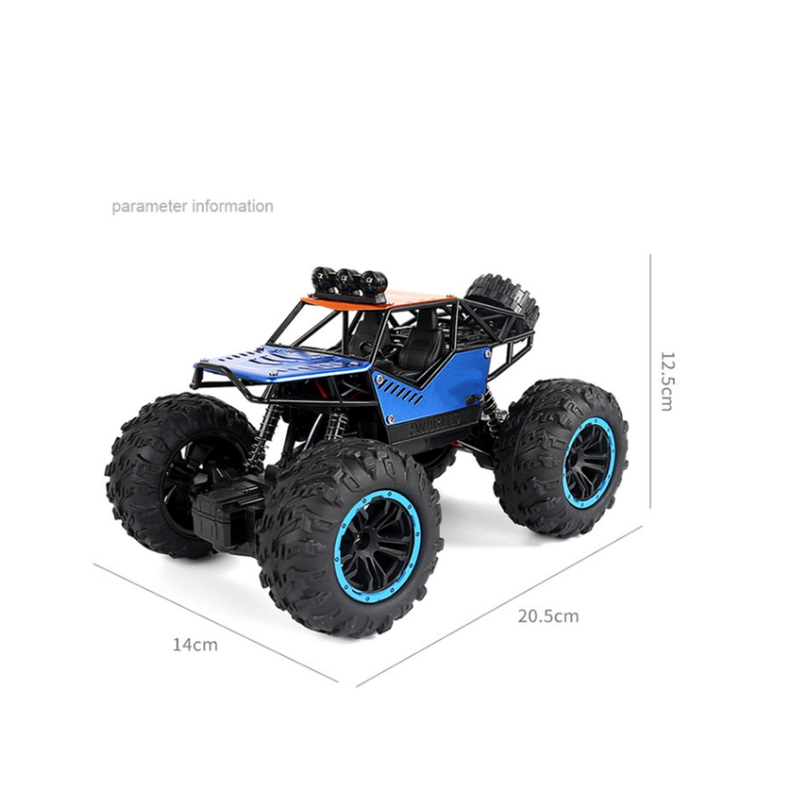 High-Speed RC Off-Road Truck – 4WD Rechargeable Remote Control Vehicle for Indoor/Outdoor Play