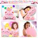 thumbnail image 2 of Juguete de peluche Auspicious Beginning Pink Birthday Cat Family, 2 of 8