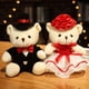 thumbnail image 3 of Venta caliente pareja boda oso de peluche romántico muñeco de peluche juguetes regalo de Navidad novia y novio para los amantes, 3 of 4