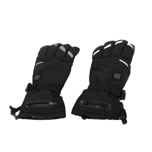 Guantes Calentados Recargables, Guantes Calentados Con Batería Eléctrica Impermeables Para Escalar