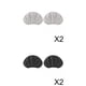 thumbnail image 1 of 8 Almohadillas Adhesivas para Talón de Pie, Protectores de Talón Antidesgaste, Adhesivos Antideslizantes, 1 of 7