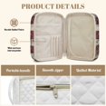thumbnail image 5 of Xoenoiee Deer Camo American Flag Print Bible Cover Case for Women Men Large Bible Cover with Handle Quilted Bible Carrying Case Bible Study Supplies Accessories with Pocket, 5 of 7