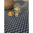 thumbnail image 2 of Furnish My Place Outdoor Geometric Rug - 5 ft. 3 in. x 7 ft. 6 in., Navy, 2 of 7
