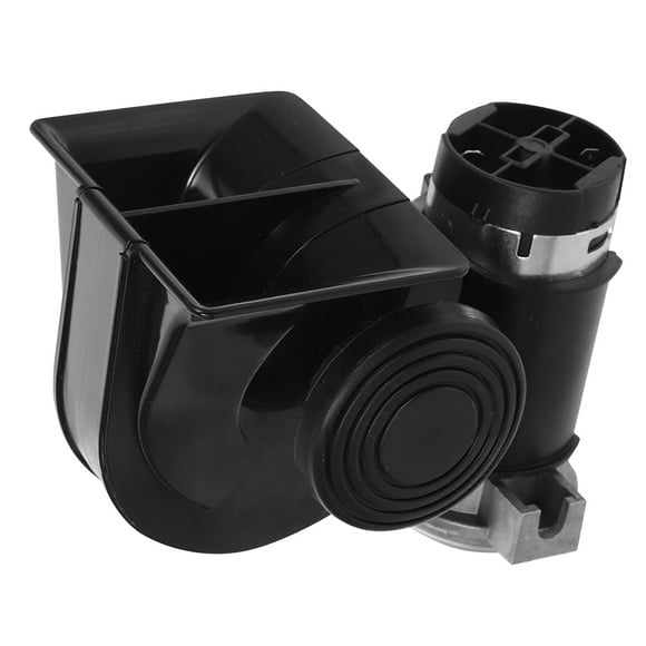 UPOUART Car Parts 12V Electric Train Horn Loud Black Horn for Trucks with Easy Installation