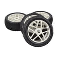 thumbnail image 2 of 4 piezas de neumáticos todoterreno, piezas de bricolaje, de transmisión hexagonal de 17 mm ensamblado, ruedas RC 1: vehículo per per per HSP perfke Neumáticos para buggy, 2 of 9