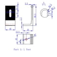 thumbnail image 3 of Solar Connector 90° Angle Design PV Connection Angle Aluminum Alloy 4/8 PCS, 3 of 9