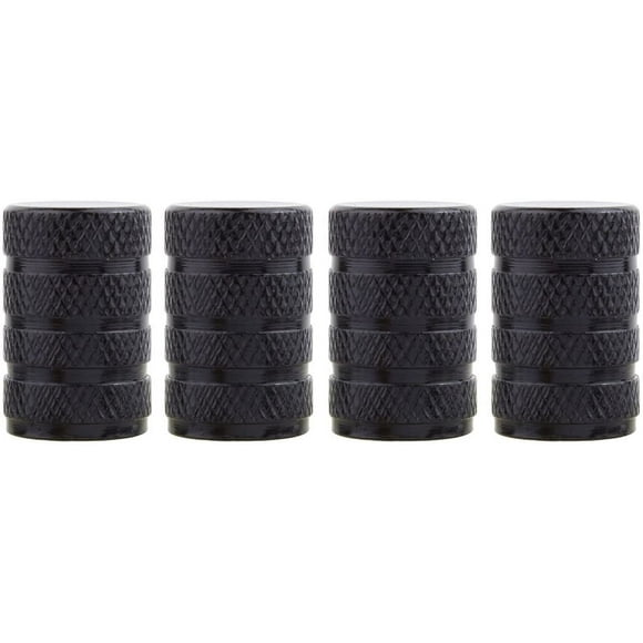Black Round Tire Valve Stem Caps Valve Stem Caps for Dust Cover Off