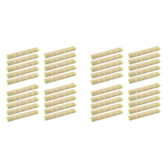 40 Packs of Extended Queen Bee Cage Queen Bee Isolation Transport Cage Beekeeping Tools Bamboo Tools