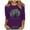 4-Purple, variant on Cavosen Carnival Day Womens 3/4 Sleeve T Shirts Casual Holiday Mardi Gras Crewneck Blouse Tree Graphic Print Shirts Festival Stylish Tops Dressy Going out Tees Party Tuesday White S
