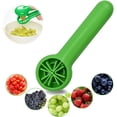 thumbnail image 1 of BEMS-1 pieza cortadora de uva verde cortador de frutas fresa de arándano casera, 1 of 5