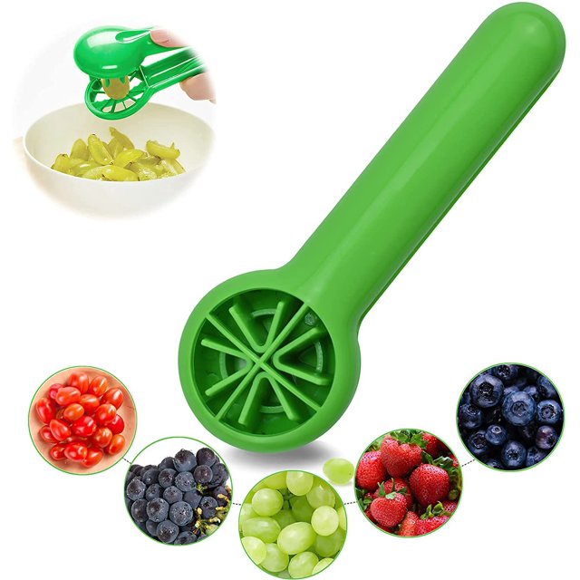 BEMS-1 pieza cortadora de uva verde cortador de frutas fresa de arándano casera