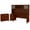 Red, variant on Somerset 72W Office Desk with Drawers and Hutch - Engineered Wood