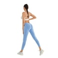 thumbnail image 2 of urbciety Women's High Waisted Tummy Control Yoga Leggings,Scrunch Workout Running Tights, 2 of 7