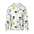 thumbnail image 1 of Disketp Mignon Chat pour Hommes Protection Solaire Chandail à Capuchon Performance Manches Longues Pêche Extérieur Léger-3x-Grand, 1 of 7