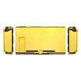 thumbnail image 4 of eXtremeRate Chrome Gold Replacement Back Shell Plate Housing Full Set Buttons for Nintendo Switch, 4 of 9