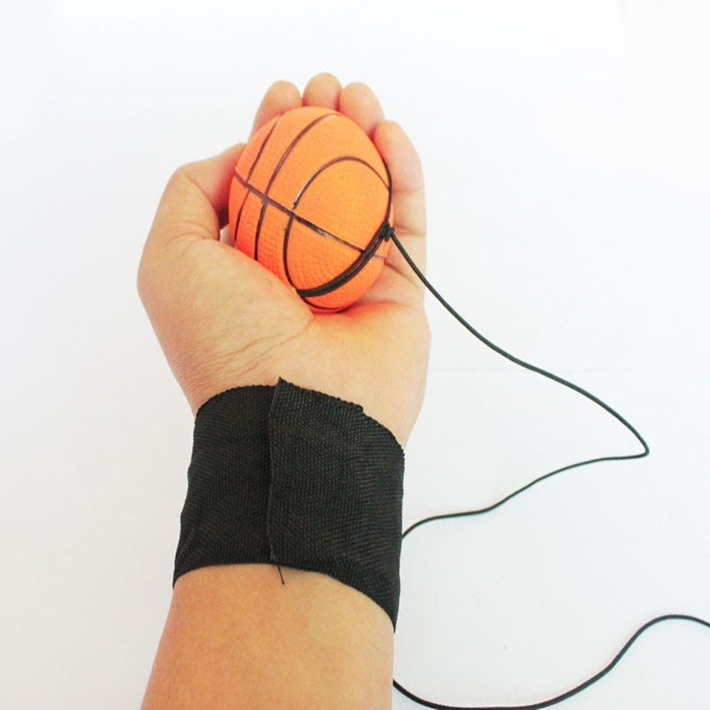 Flmtop Bouncy Wrist Band Rubber Ball Elastic String Rebound Finger Exercise Sport Toy Walmart