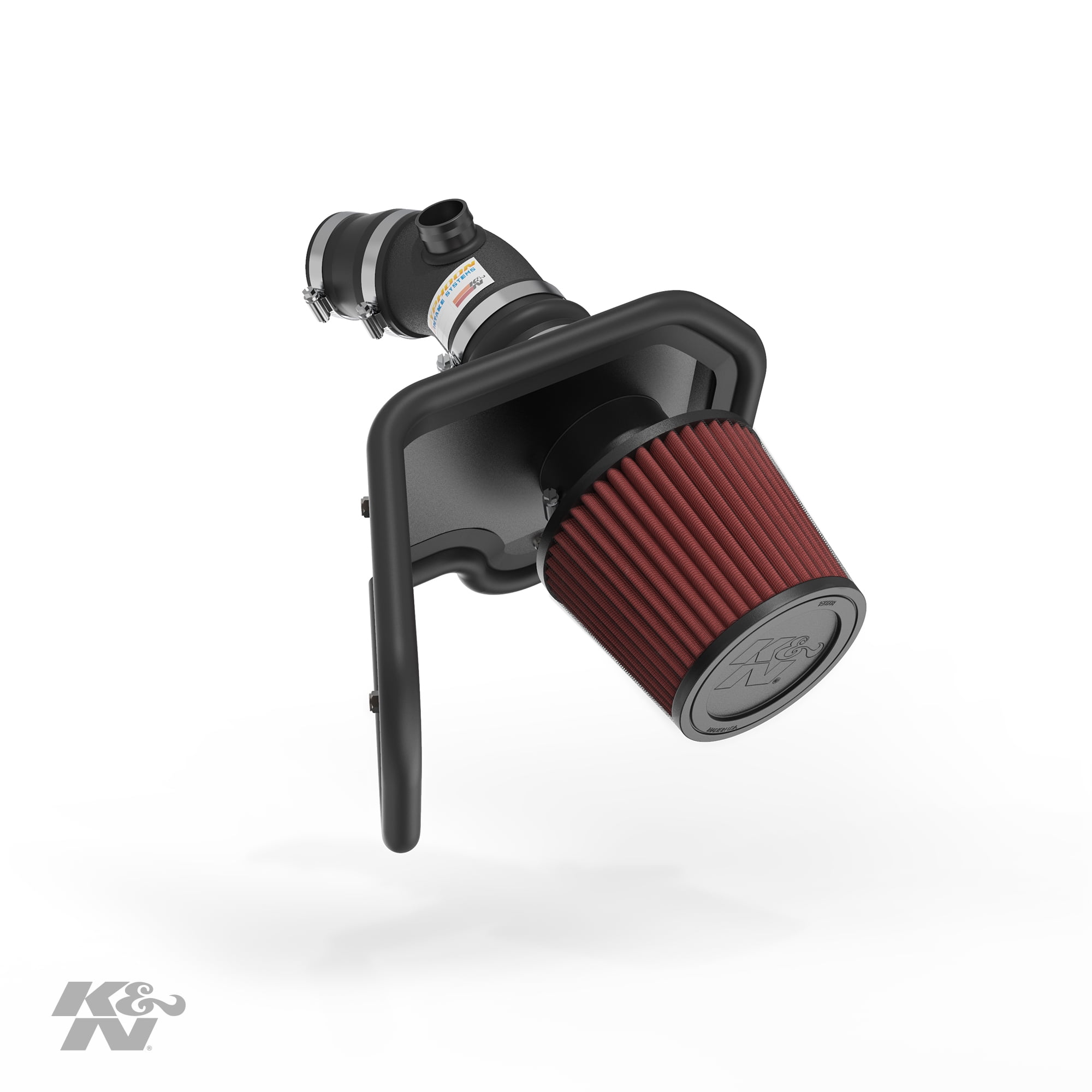 K&N Cold Air Intake Kit High Performance, Guaranteed to Increase