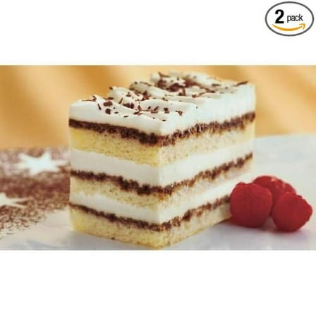 The Original Cakerie Tiramisu Layer Dessert Cake - 2 per case.