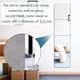 thumbnail image 3 of Mirror Wall Mount Bracket,round Mirror Glass Clamp Mirror Holder,for 3-5mm Mirror With Glass Spacer, 8 Pieces, 3 of 5