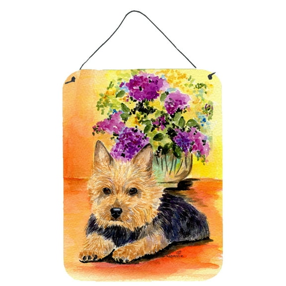 Caroline's Treasures SS8297DS1216 Norwich Terrier Wall or Door Hanging Prints, 12x16, multicolor