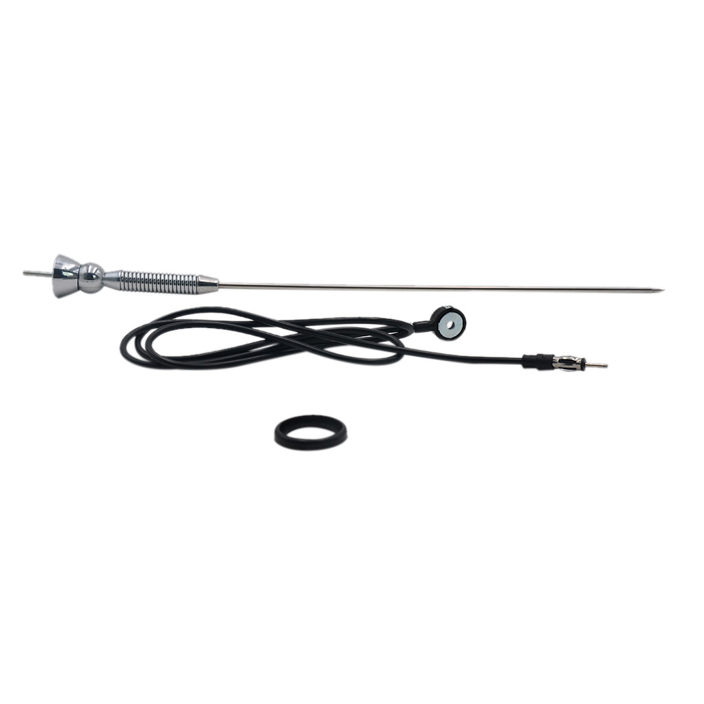 Car Roof Booster Antenna FM AM Aerial Extended Spring Soft Rod Car ...