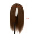 thumbnail image 4 of Xihbxyly Peluca Larga de Pelo Sintético Natural con Volumen, Red Interior Ajustable y Cómoda, Diseño Suave y Transpirable, Ideal para Uso Diario, Fiestas, Cosplay, Accesorio de Moda para Mujer, Vario, 4 of 7