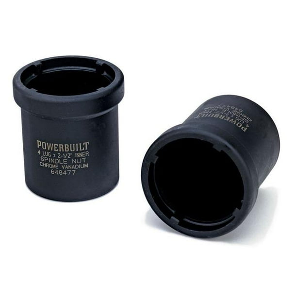 Powerbuilt 648477 Four Lug Inner Spindle Nut Socket