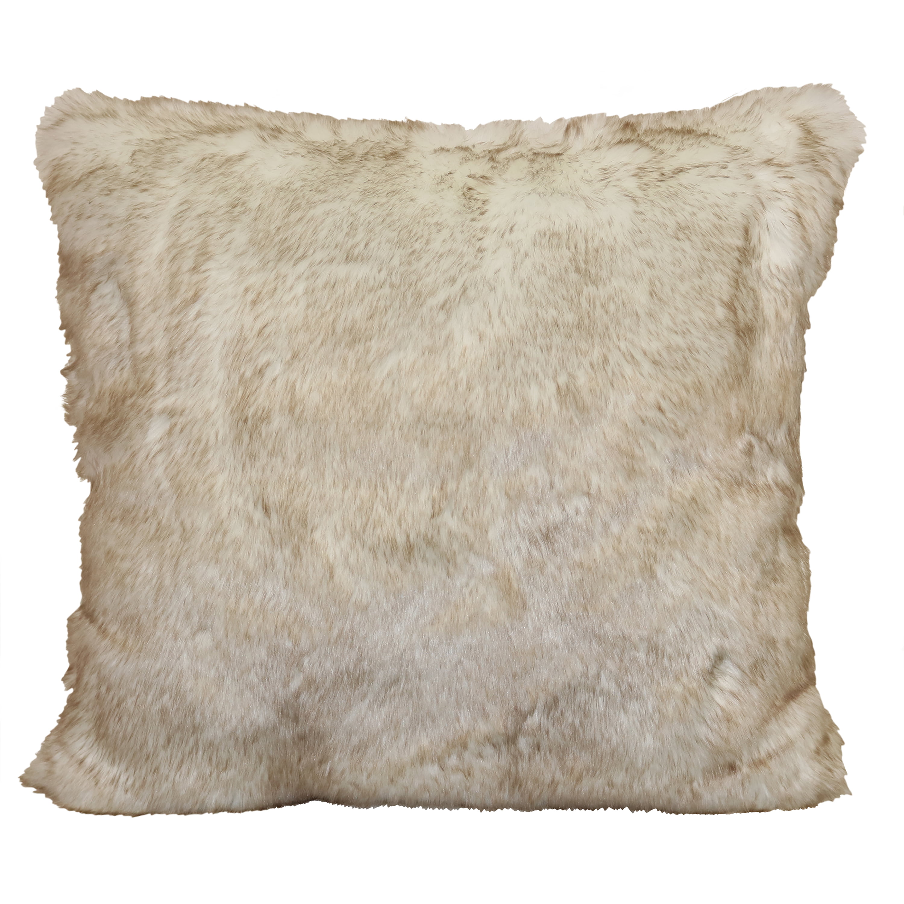 Ideal for The Living Room or Bedroom 18 x 18 x 3 Plush Texture Christopher Knight Home 299710 Ellison Dark Brown Decorative Faux Fur Fabric Throw Pillow