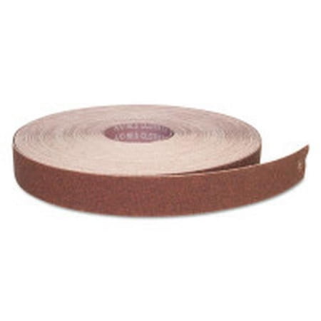 UPC: 0055395109470 | Carborundum Aluminum Oxide Resin Cloth Rolls  1 1/2 in x 50 yd  P60 Grit – 1 EA (481-05539510947)