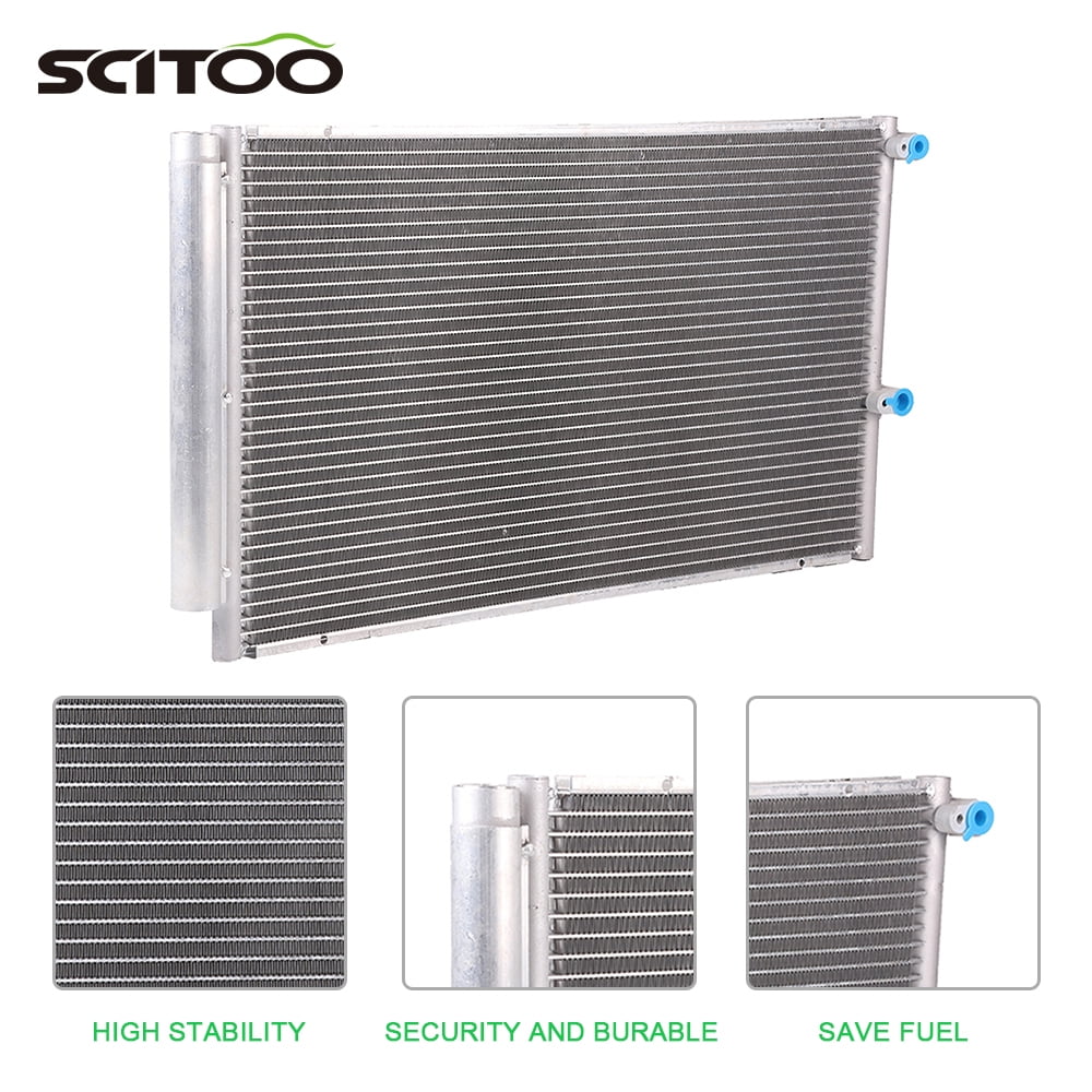 SCITOO AC A/C Condenser Compatible with 2004-2009 Toyota Prius AC3093 3093， TO3030192