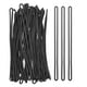 thumbnail image 1 of Uxcell Etiquetas de Equipaje, Correas de Equipaje, Bucles para Etiquetas de Maletas - Etiqueta de Equipaje - Tarjeta de Identificación Negra, 1 of 7