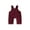 Wine Red, variant on Bagilaanoe Toddler Baby Girl Boy Corduroy Jumpsuit Sleeveless Suspender Romper Overalls 1T 2T 3T 4T 5T Kids Long Pants Casual Outfits