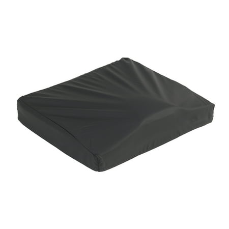 Drive Medical Titanium Gel/Foam Wheelchair Cushion, 18" x 24"