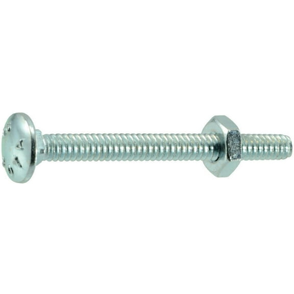 BOLT CARRIAGE ZINC 10-24X2