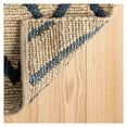 thumbnail image 2 of Dash & Albert Marco Jute Soumak Handwoven Rug, 10' x 14', Navy, 2 of 7