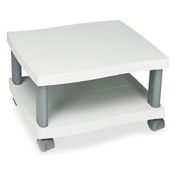 Under Desk Printer Stand,4 Casters,20"x17-1/2"x11-1/2",Gray, Sold as 1 Each