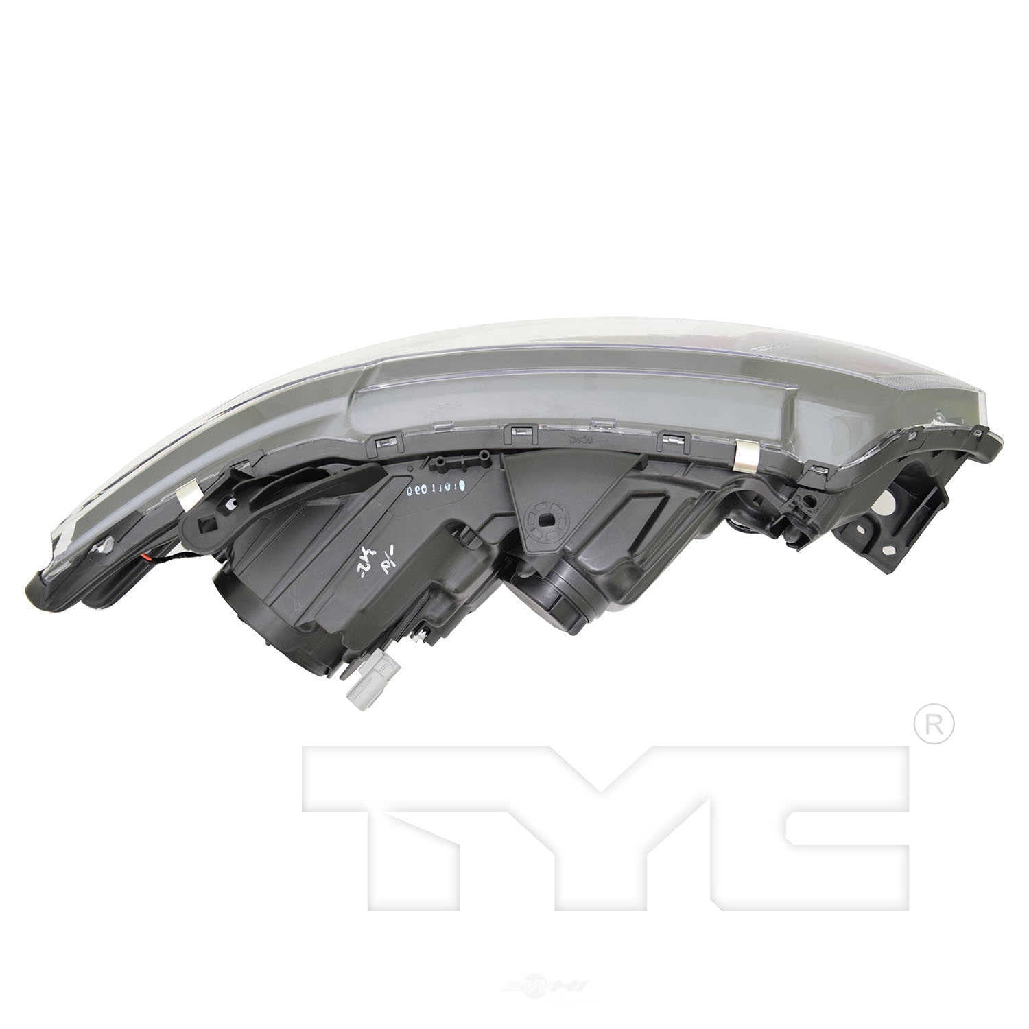 TYC Halogen Headlight Front Lamp for 16-19 Mitsubishi Outlander Left Driver Fits 2018 Mitsubishi Outlander