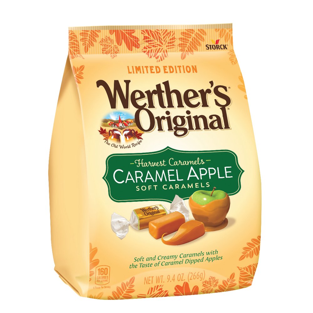 Storck Werther's Originals Harvest Caramels Caramel Apple Soft Caramel