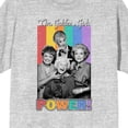 thumbnail image 5 of Golden Girls Multi-Color Queens Women's Gray Heather T-Shirt-XL, 5 of 5