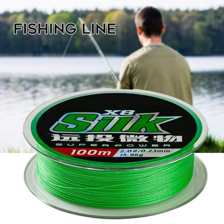 Super Strength 8 Strands 100 Meters Pack 6lb~300lb PE Braid Fishing Line -  China PE Fishing Rope and 8strands PE Line price