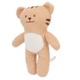 thumbnail image 3 of Juguetes De Animales, Tela De Algodón De Animales De Peluche, Mano De Obra Fina, Lavable A Máquina, Textura Delicada, Sensación Cómoda Para La Ceremonia De Graduación Para ANGGREK tigre caqui, 3 of 8