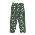 thumbnail image 3 of Lsque Colorful Mallard Duck Print Women's Pajama Pants, Lounge Pant - Comfortable Home Wear,Elastic Waistband, Stylish Design-Large, 3 of 9