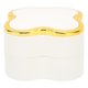thumbnail image 5 of Caja De Regalo De Joyería Iluminada, Forma De Trébol De Cuatro Hojas Caja De Almacenamiento De Joyería Iluminada Flocado Suave Plástico Resistente Para El Día Del Aniversario ANGGREK Otros, 5 of 8