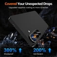 thumbnail image 2 of CASEFIV for Samsung Galaxy S26 Plus Camera Lens Protector Tempered Glass Camera Cover,9H Hardness Aluminum Metal Lens Film,Anti-Scratch Strong Stickiness Case Friendly,1 Pack Black, 2 of 8