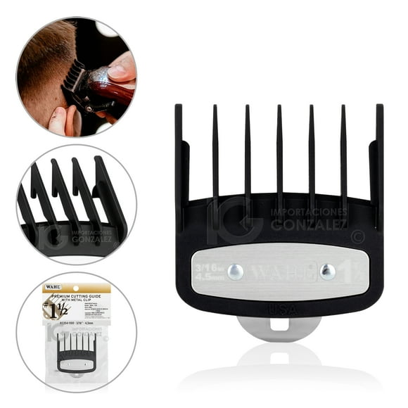 Peine Guía para Máquina Wahl® Clip Metálico Premium Original 1 y medio