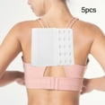 thumbnail image 4 of 5 Pieces Flexible Bra Extender Comfortable 5 Hooks Elastic Bra Band Extension Free Size, 4 of 10