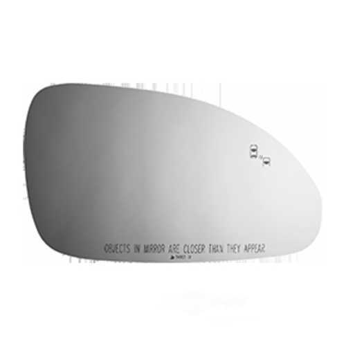 Burco Side View Mirror Replacement Glass - Clear Glass - 5683B