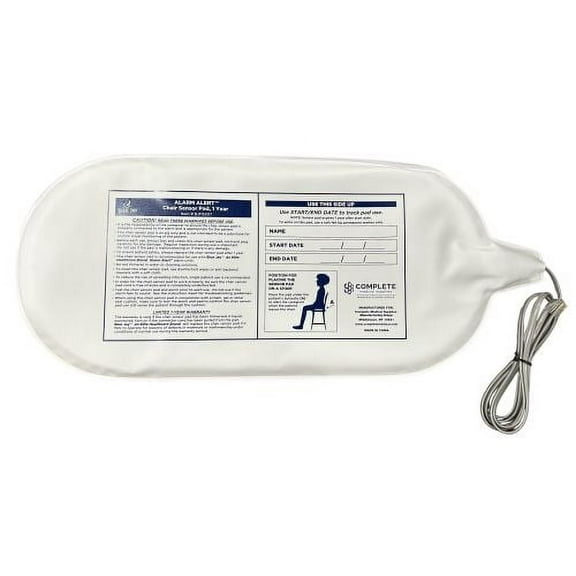 ALARM ALERT Chair Sensor Pad 7" x 15", 1 Year, by Blue Jay