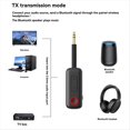thumbnail image 2 of Transmisor y Receptor Bluetooth 5.4, Adaptador Auxiliar Inalámbrico 2 en 1 para Coche, TV, Audio, Receptor y Transmisor Inalámbrico Bluetooth., 2 of 5