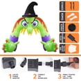 thumbnail image 4 of CycloneSound [4-11FT] Halloween Inflatable Archway Animated with Bright LED Lights, Blow-Up Yard Decorations Weather-Resistant Fabric, Halloween Inflatable Blow Up Lawn Outdoor Decoration, 4 of 5